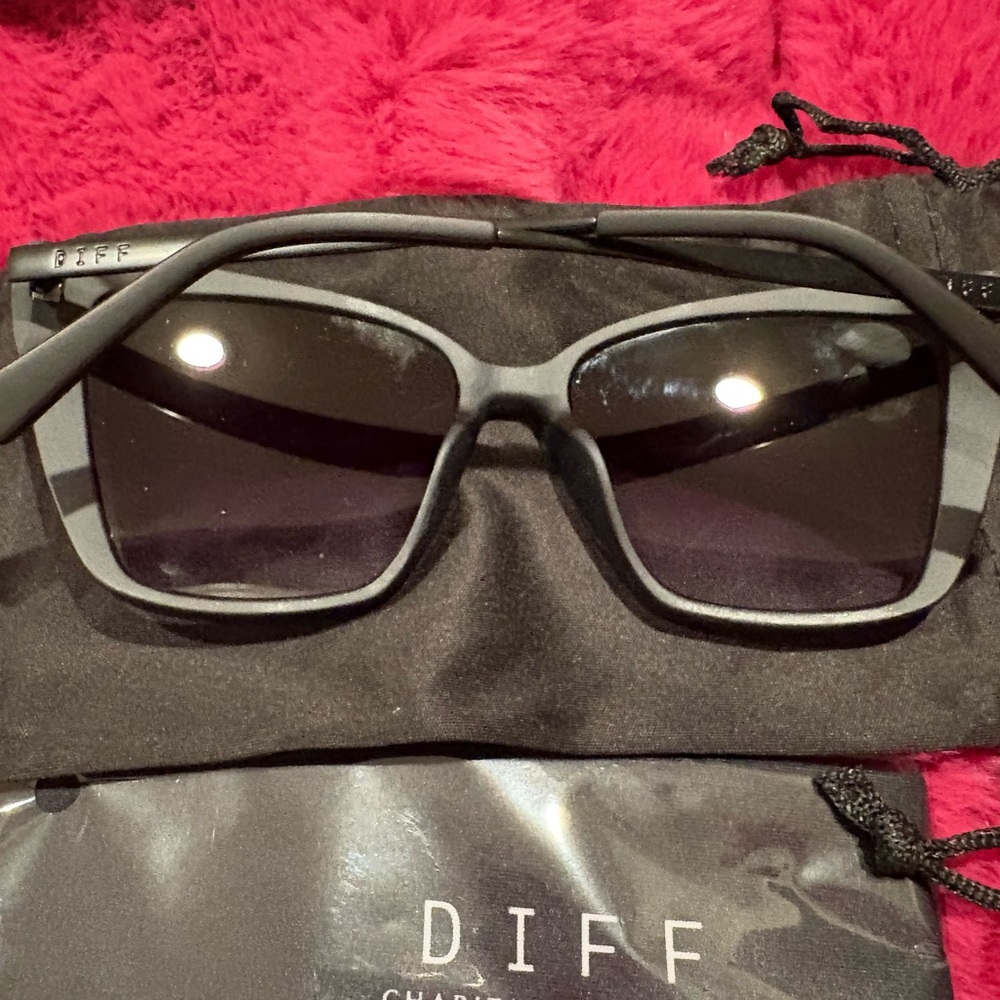 Diff Heidi : Matte Black Grey Gradient Sharp Sung… - image 2